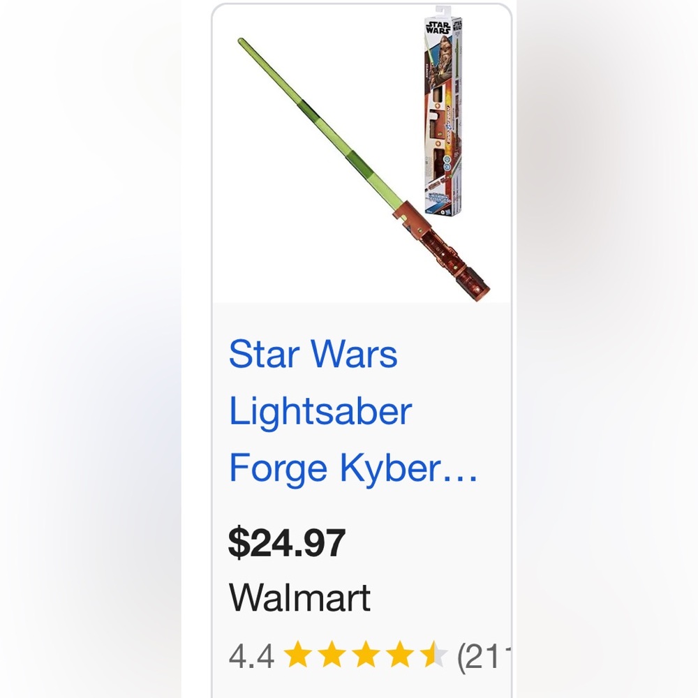 Hasbro Kyber Core Action Figure Accessory - Orange and Green